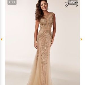 Gold Prom Dress